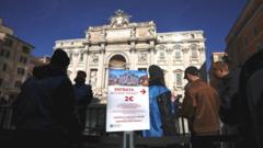 ‘Pay and smile’ – Rome visitors face Trevi Fountain charge