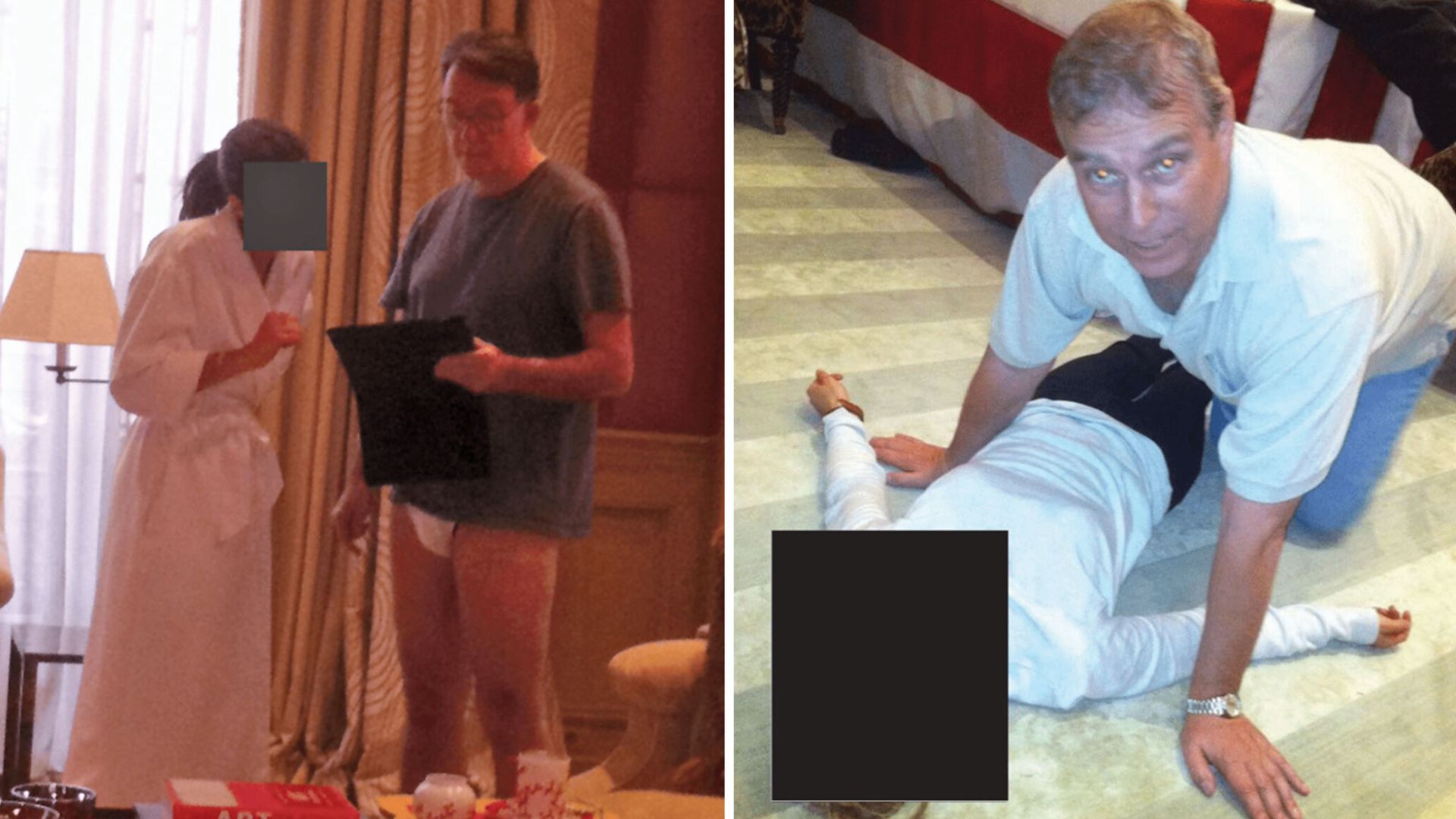 Andrew and Mandelson pictures from Epstein files were taken inside paedophile’s homes, Sky News analysis finds