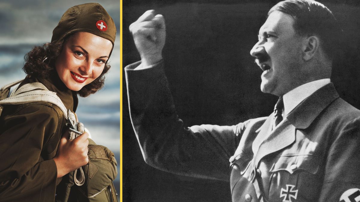 Why women in Allied countries wore red lipstick to protest Hitler during WWII