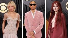 The most eye-catching looks from the Grammy Awards, from Chappell Roan to Olivia Dean