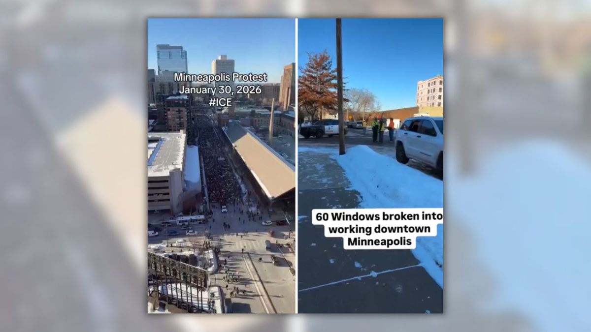 Did anti-ICE protesters in Minneapolis smash car windows? Here’s the truth