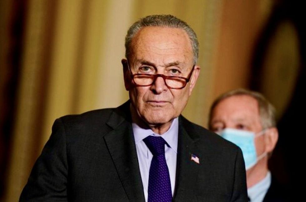 ‘Absolute lie’: Dem leader calls out Trump’s claim he suggested ‘Trump Station’