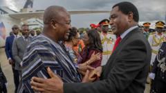 Zambian leader backs traditional Ghanaian outfit after online trolling