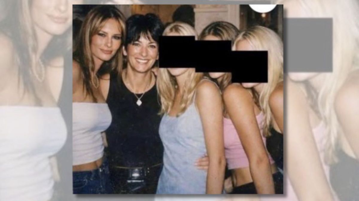 Investigating alleged photo of Melania Trump, Ghislaine Maxwell and unidentified girls