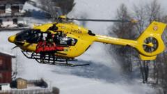 US skier Vonn crashes in downhill run while competing with torn ACL