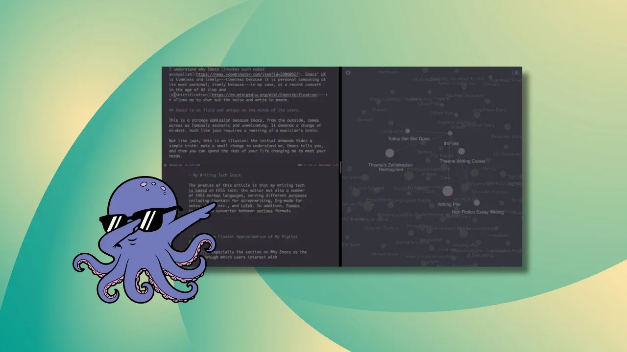 In the Age of AI Writing Tools, I Picked Emacs for My Sci-Fi Novel