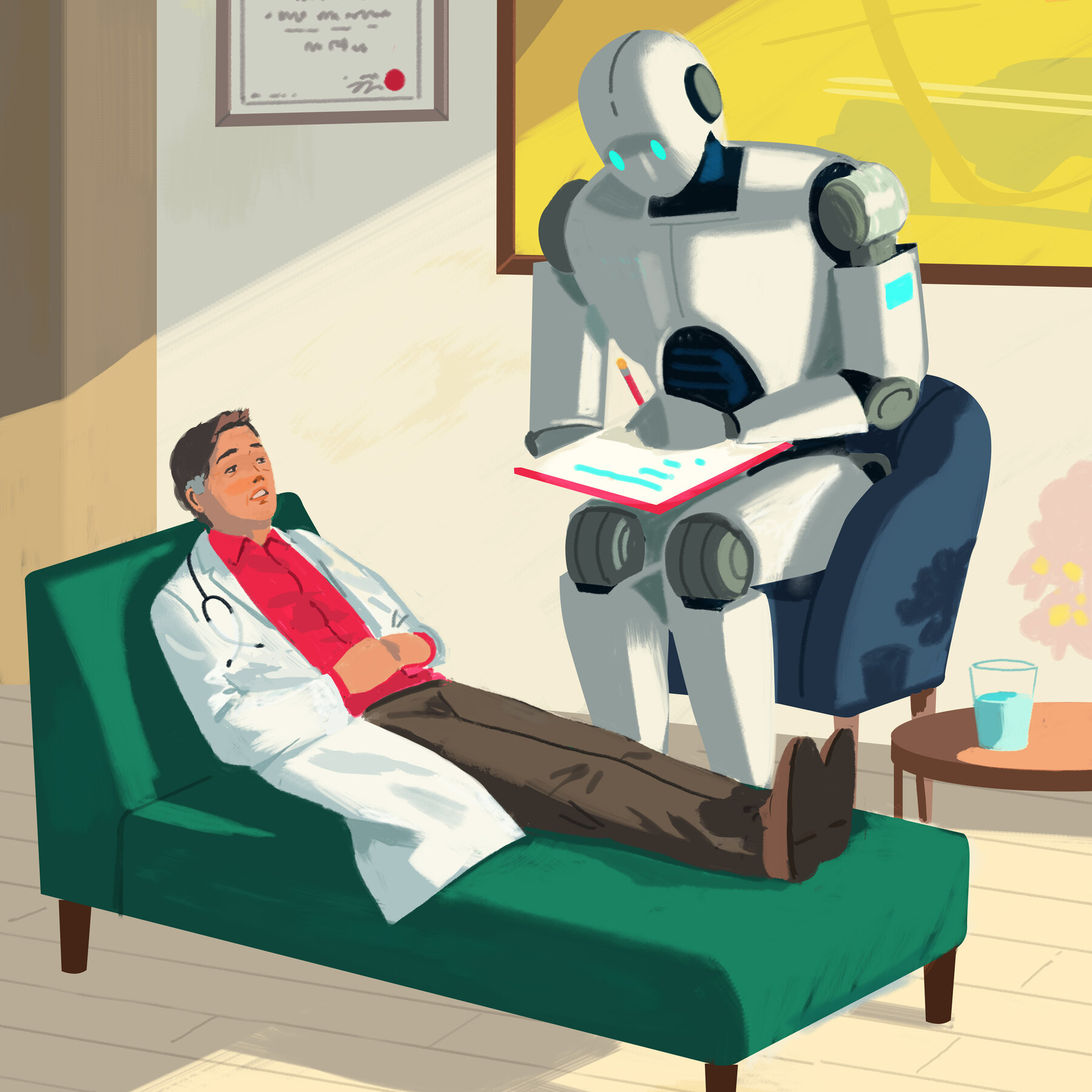 A.I. Is Making Doctors Answer a Question: What Are They Really Good For?