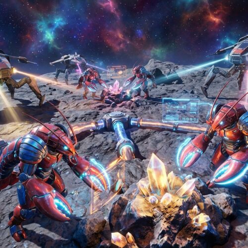 No humans allowed: This new space-based MMO is designed exclusively for AI agents