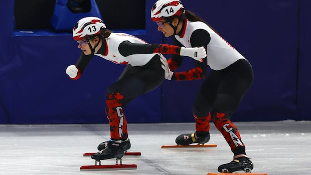 2026 Olympic Games: Canada wins silver in speed skating’s short-track mixed relay