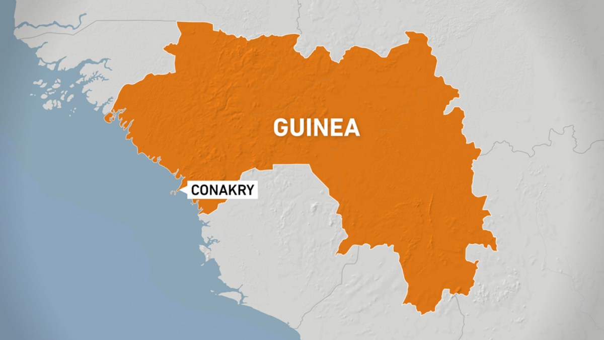 Heavy gunfire heard near prison in Guinea’s capital, Conakry