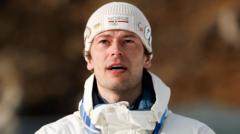 Laegreid wins bronze then confesses to affair on TV