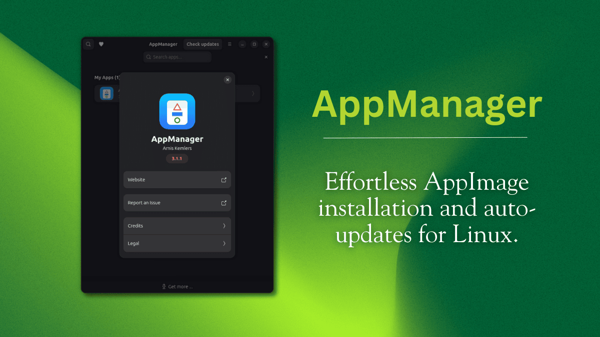 This Application Brings macOS Styled Installer for AppImages on Linux