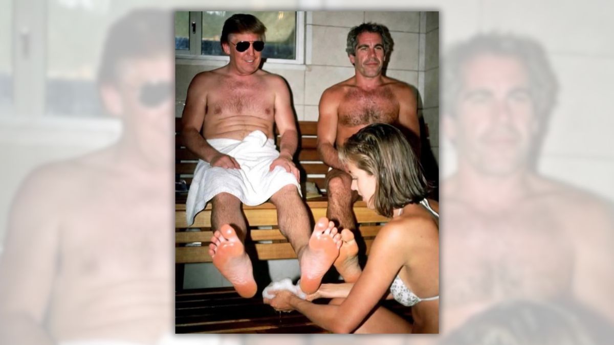 Don’t be fooled by alleged image of Trump and Epstein getting feet washed by girl