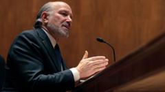 Under-fire Trump commerce secretary confirms he visited Epstein’s island