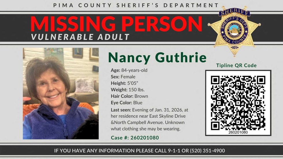 Person detained just miles from U.S.-Mexico border in Nancy Guthrie abduction case