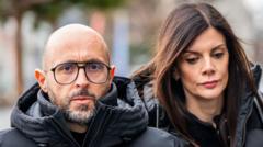 Mother of fire disaster victims speaks to Swiss bar owners at hearing