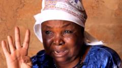 Her sons were killed by Islamist militants. She’s among thousands who had to flee