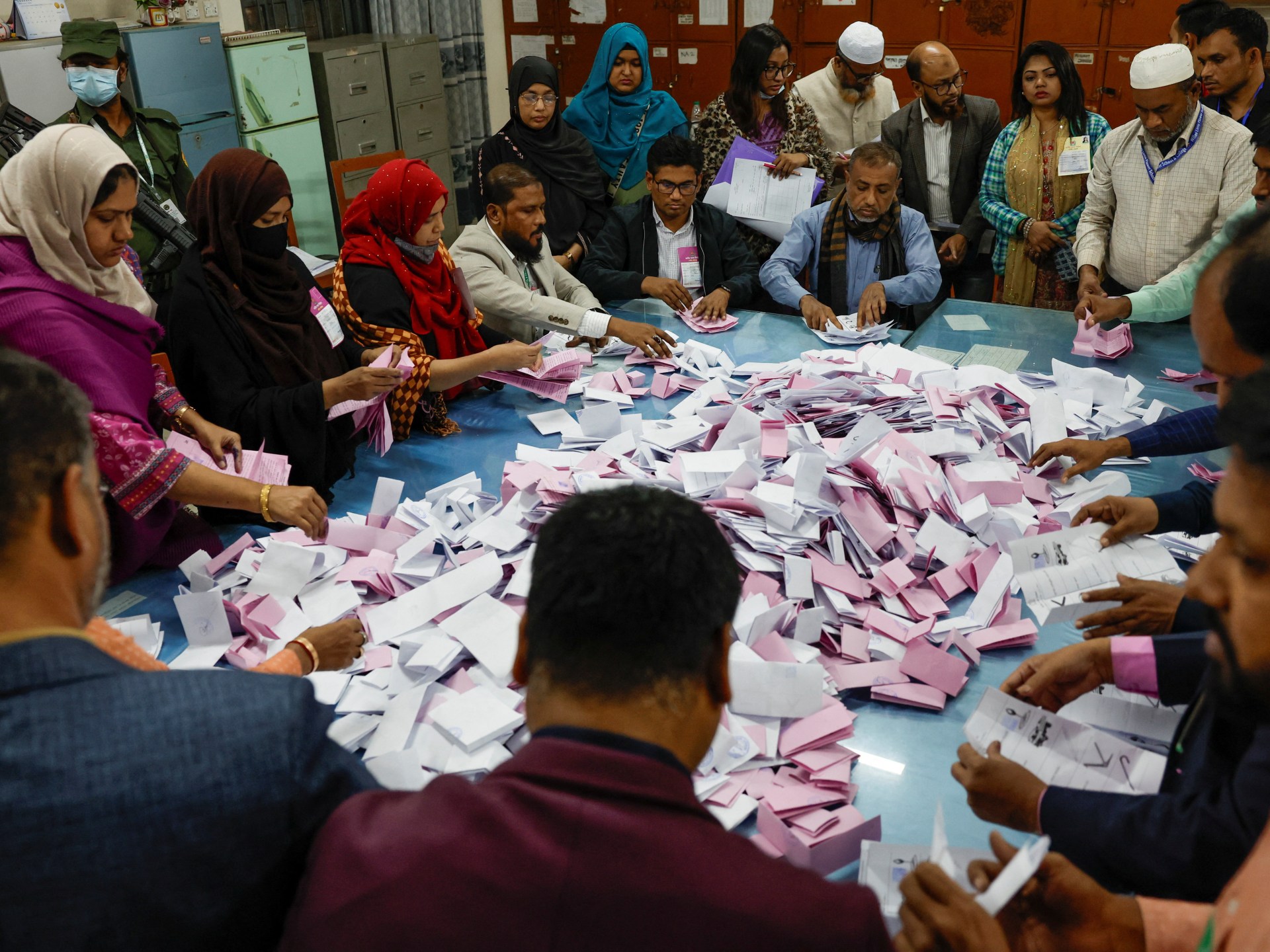Counting begins as polls close in landmark Bangladesh election