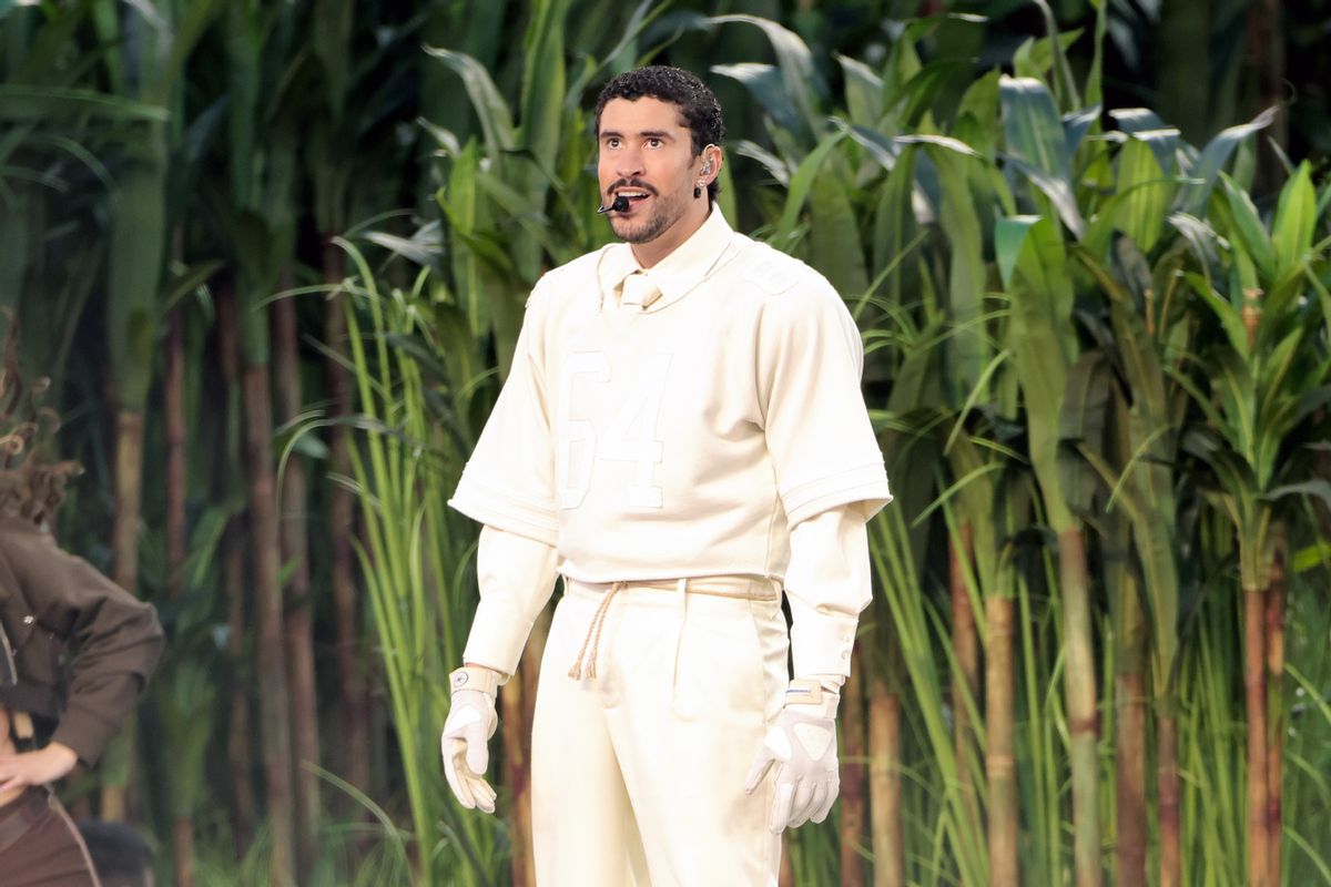 Don’t be fooled by Bad Bunny video claiming death threats shortened Super Bowl halftime show