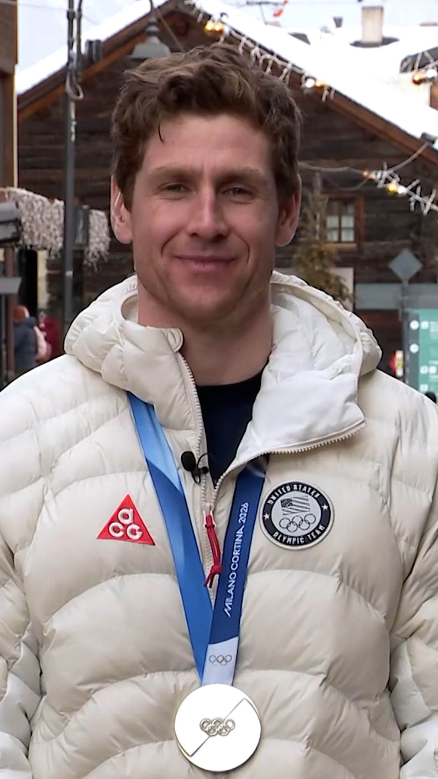 Ryan Cochran-Siegle wins silver 54 years after mother