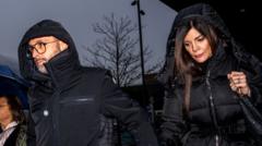 ‘My son is dead’: Swiss bar owners confronted by fire victim families