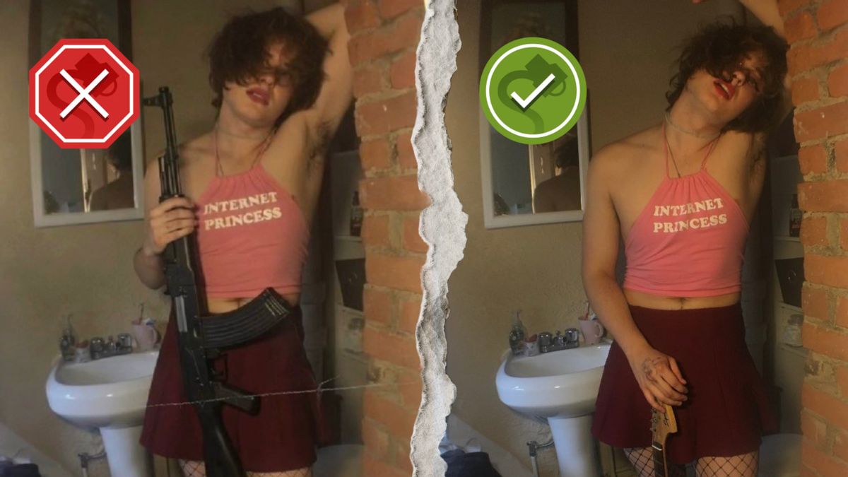 Image doesn’t depict attacker in Canadian mass shooting with assault rifle