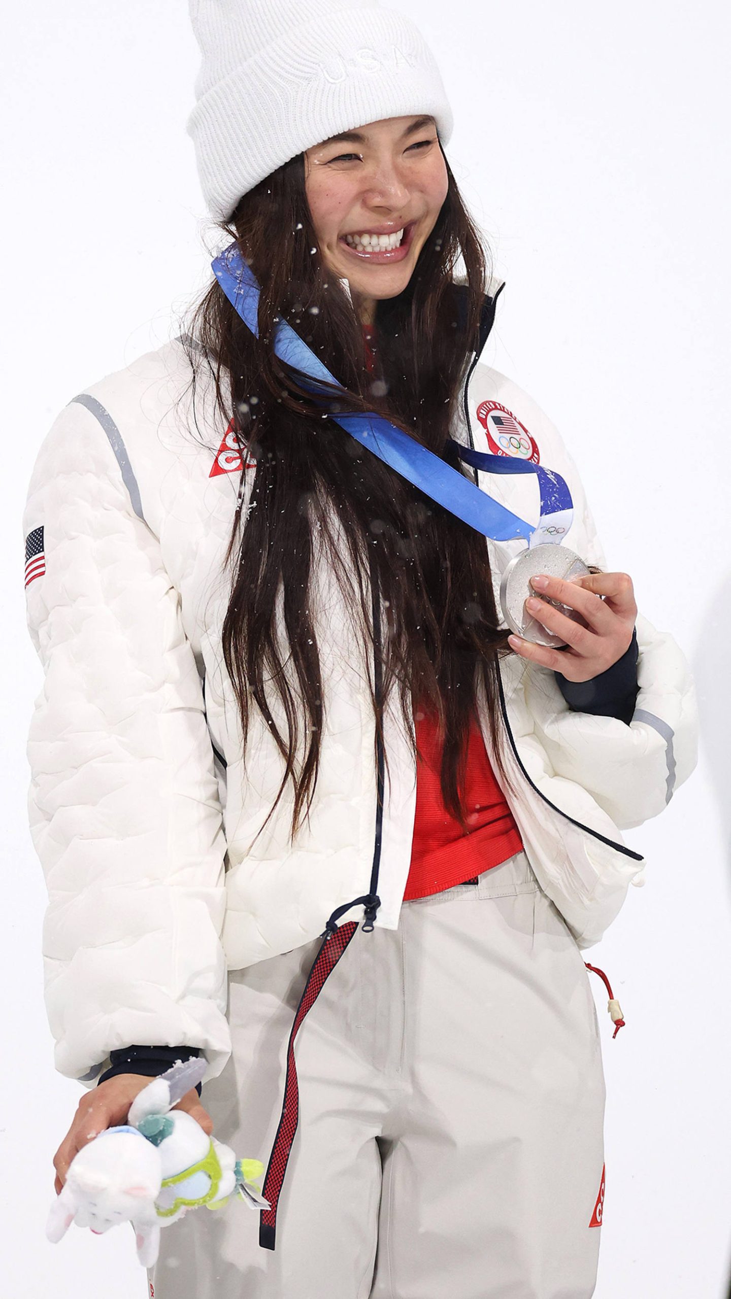 Snowboarder Chloe Kim breaks down her silver medal win