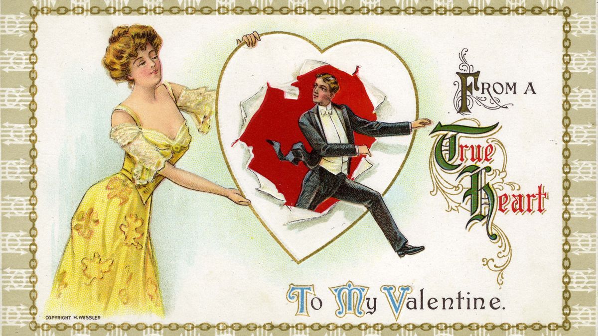 Why some social media users incorrectly think greeting card companies invented Valentine’s Day