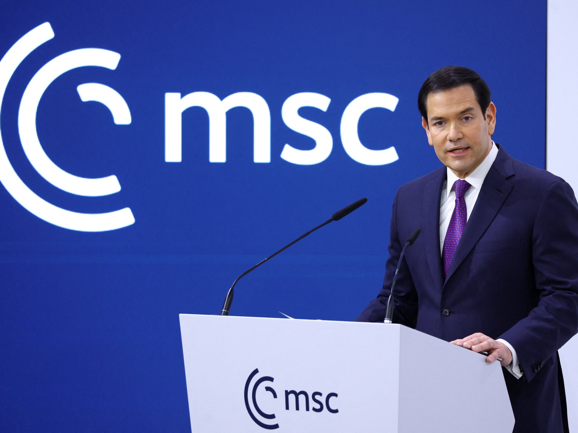 In Munich, Rubio urges transatlantic unity but lashes Europe on migration