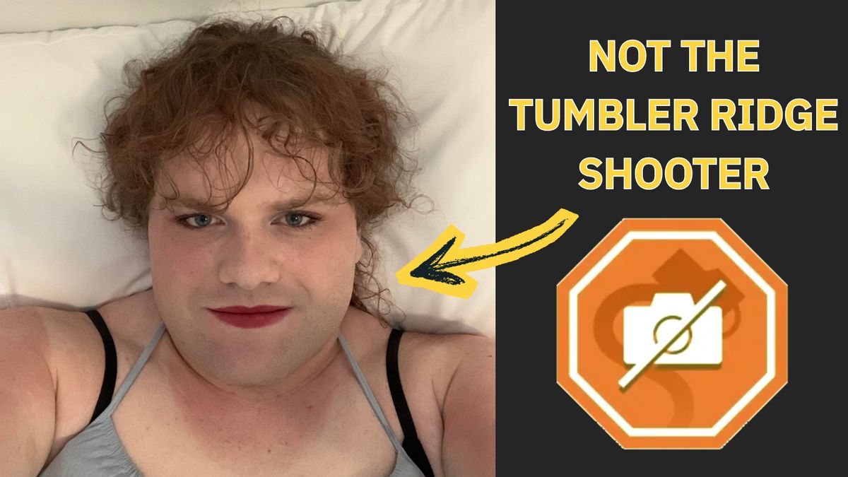 Posts falsely claim photo shows Tumbler Ridge shooter Jesse Van Rootselaar