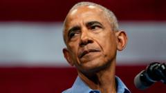 Obama addresses racist video shared by Trump depicting him as an ape