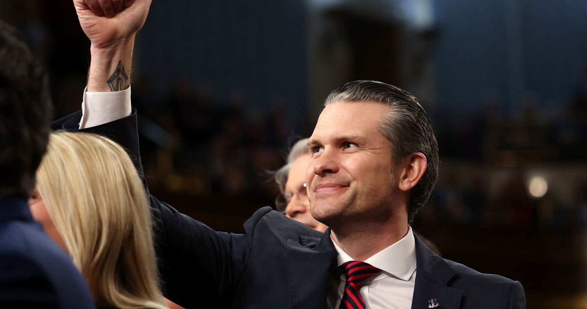 Remember when Pete Hegseth hurled a vile insult at trans people during a keynote speech?