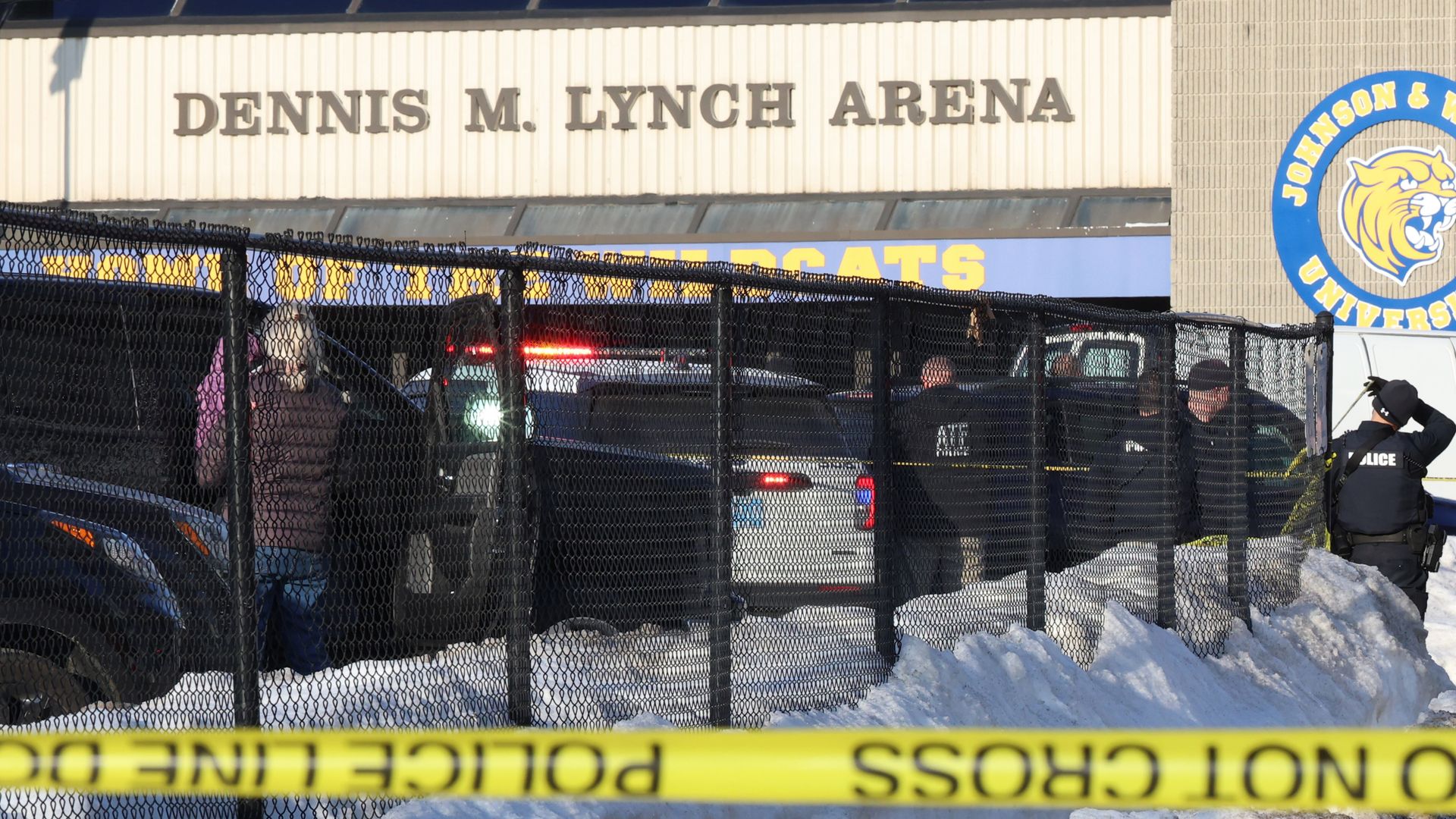 Victims in ice rink shooting are attacker’s ex-wife and son