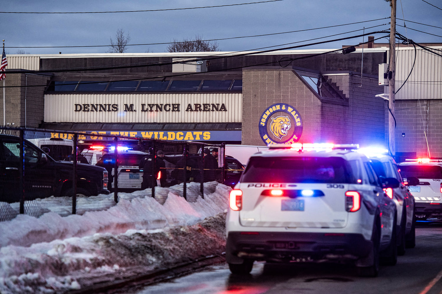 Man says he struggled with shooter at Rhode Island youth hockey game