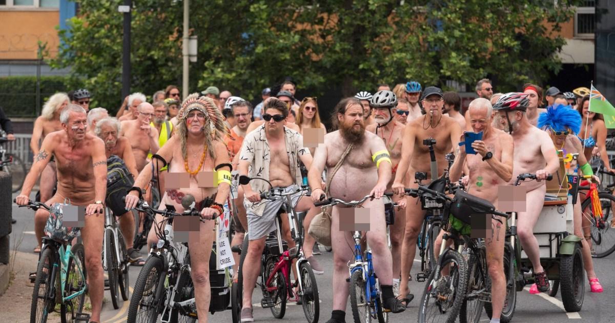 Naked cycling campaigners hire security to protect against furious public