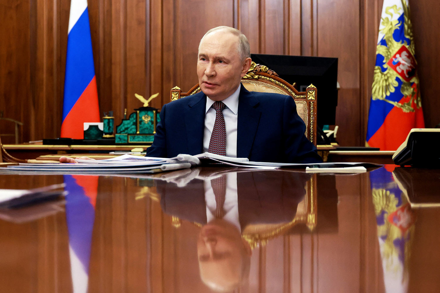 ‘Difficult’ peace talks spotlight Putin’s chief negotiator and Ukraine antagonist