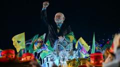 Float featuring Brazil’s Lula comes last at Rio Carnival