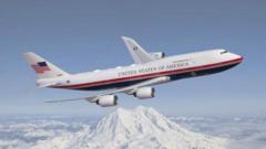 Air Force One set for makeover paint job with new colours