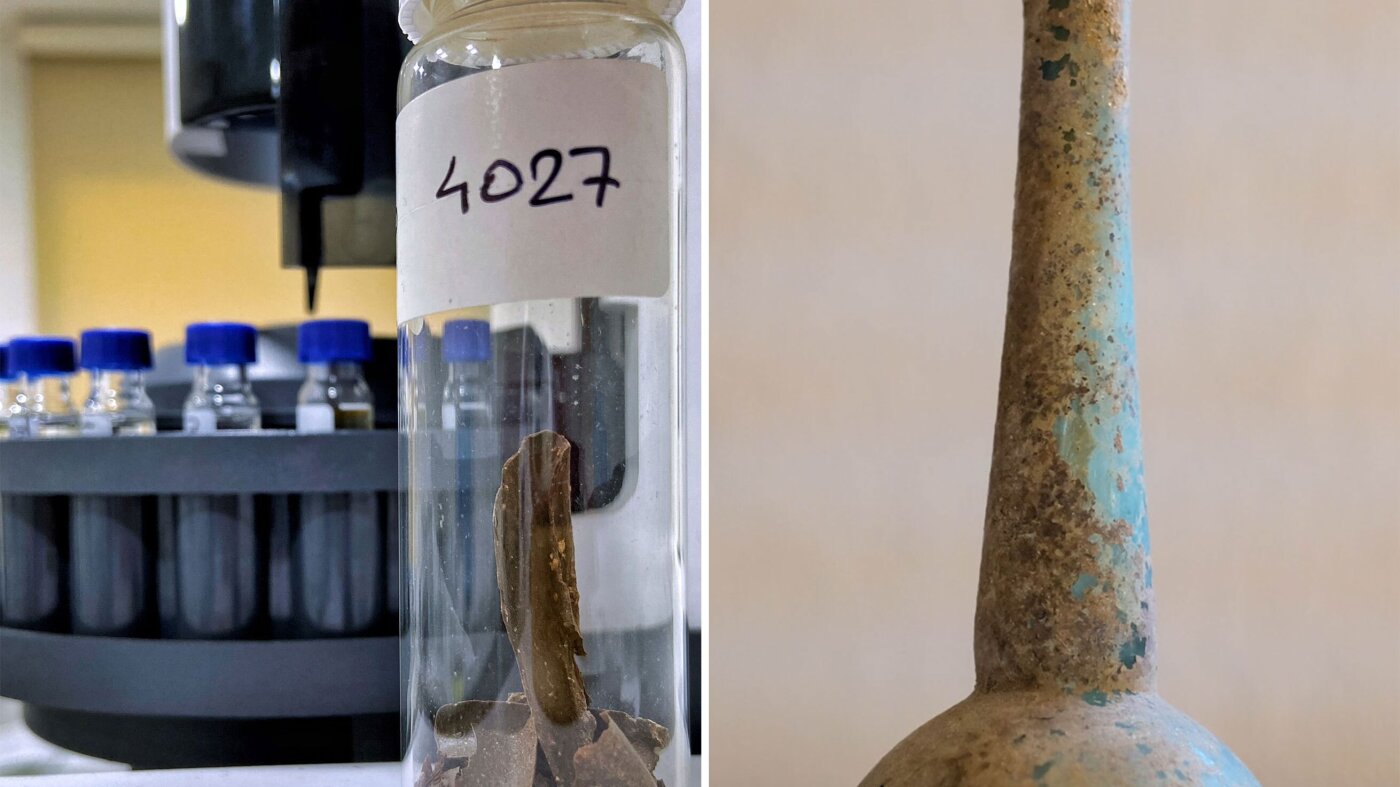 That ain’t perfume! Ancient bottle contained feces, likely used for medicine