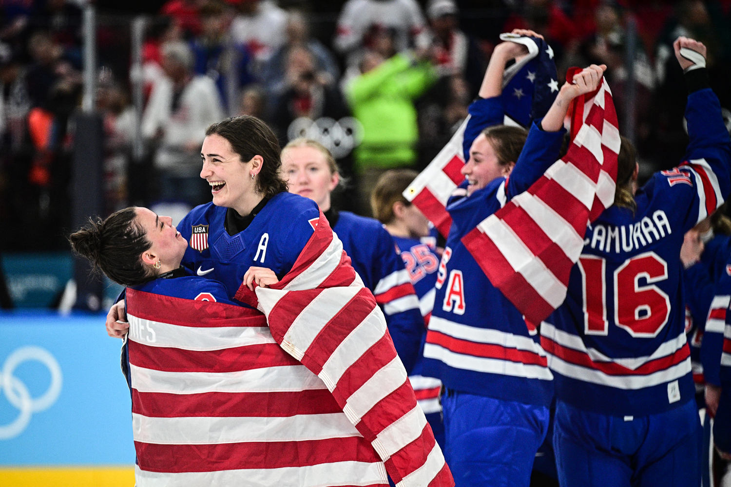 From the sports desk: Two golden moments on the ice