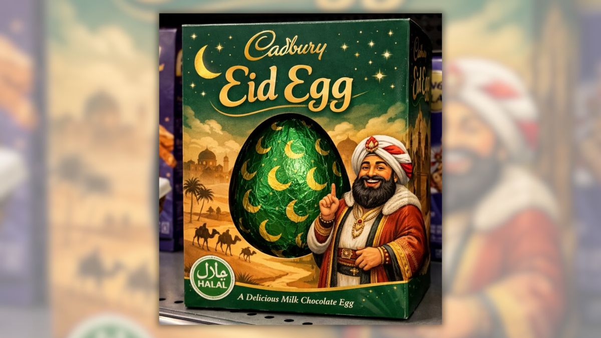Is this a real image of Cadbury ‘Eid Egg’? We cracked open the claim
