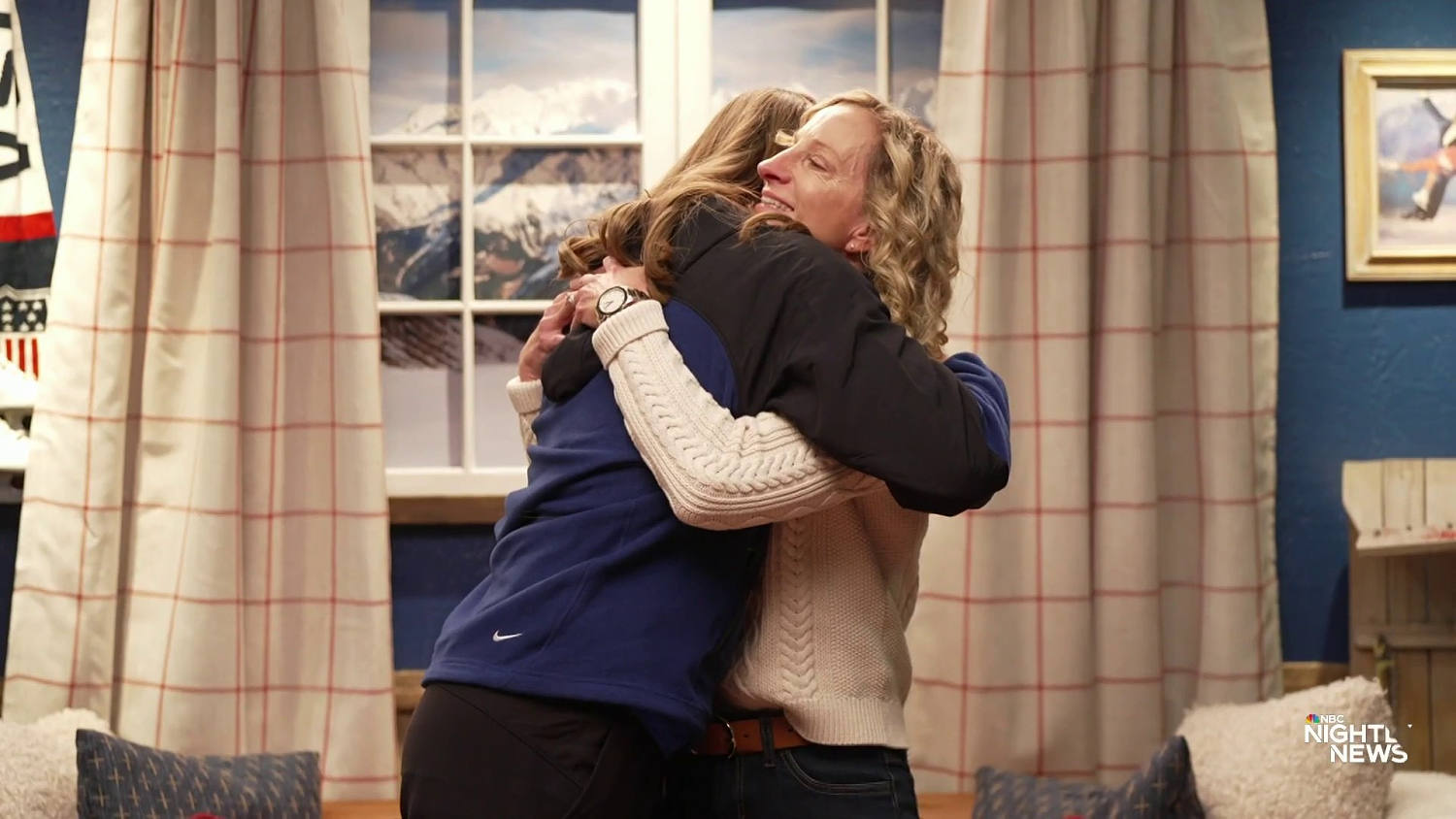 Good News: Olympians get surprise visits from their childhood mentors