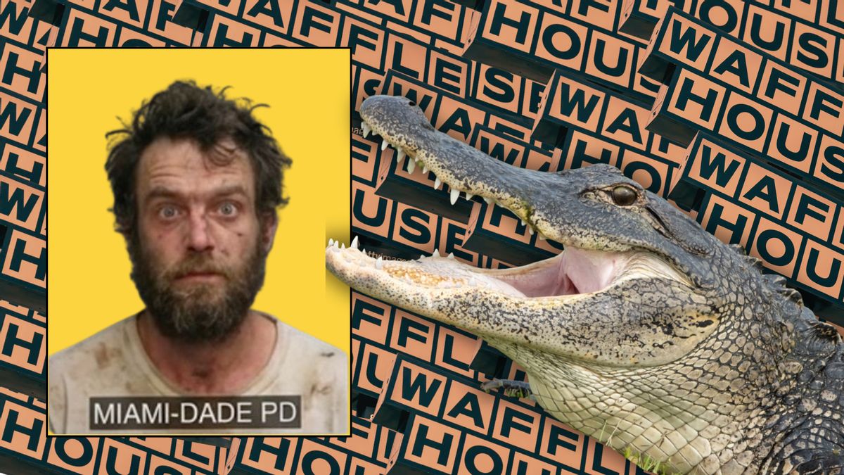 Was Florida man arrested after baptizing alligator in Waffle House? Don’t bite