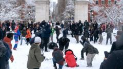 A New York City snowball fight gone wrong leaves Mayor Mamdani at odds with police