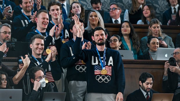 U.S. women’s hockey captain calls Trump’s comment about team a ‘distasteful joke’ as fans blast male players