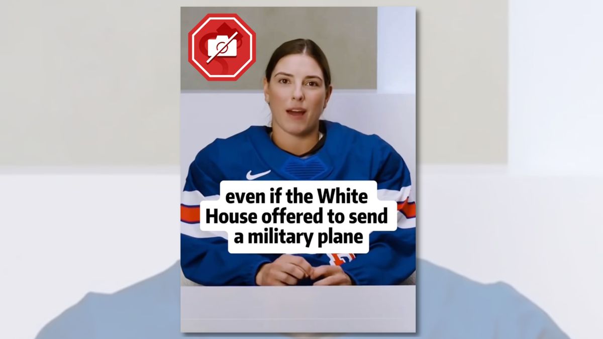 Watch out for alleged video of US women’s hockey captain Hilary Knight declining White House invite