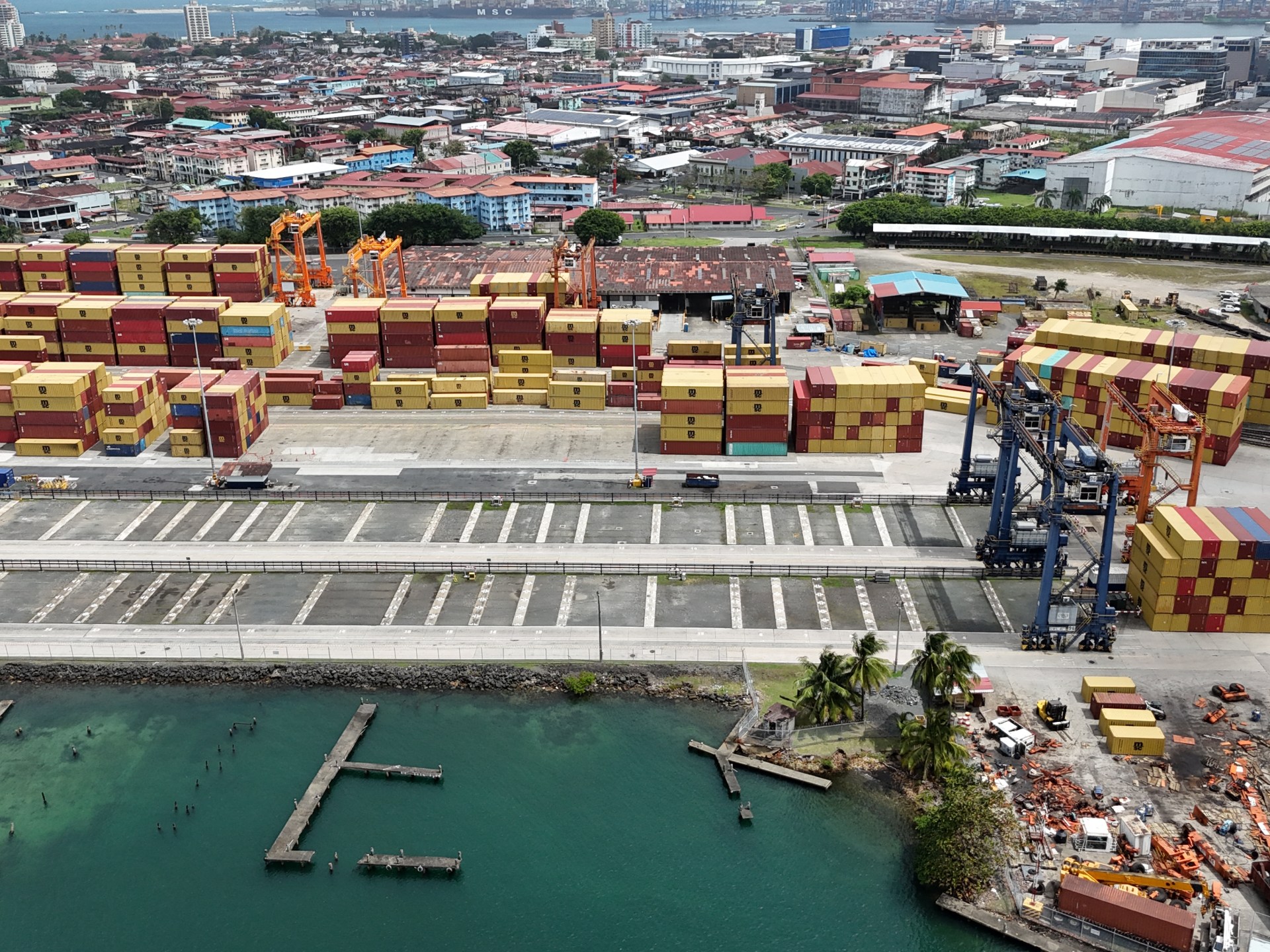 Hong Kong-linked company decries search of Panama Canal port offices