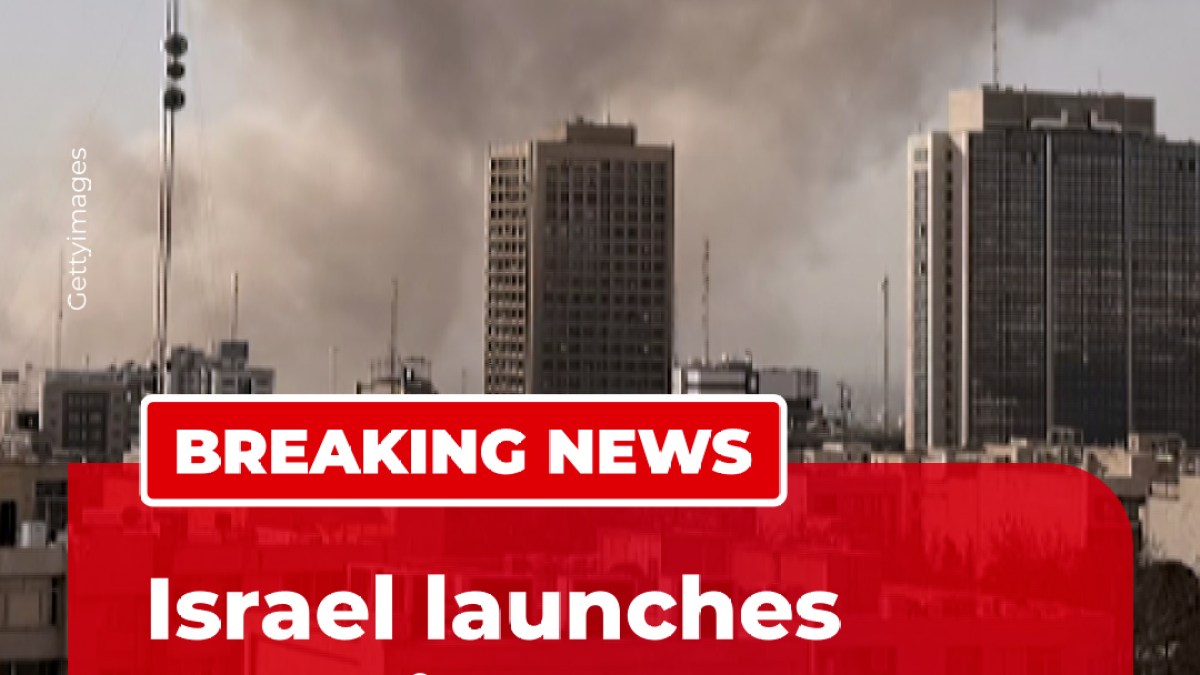 Israel launches what it calls a ‘preventative’ attack against Iran