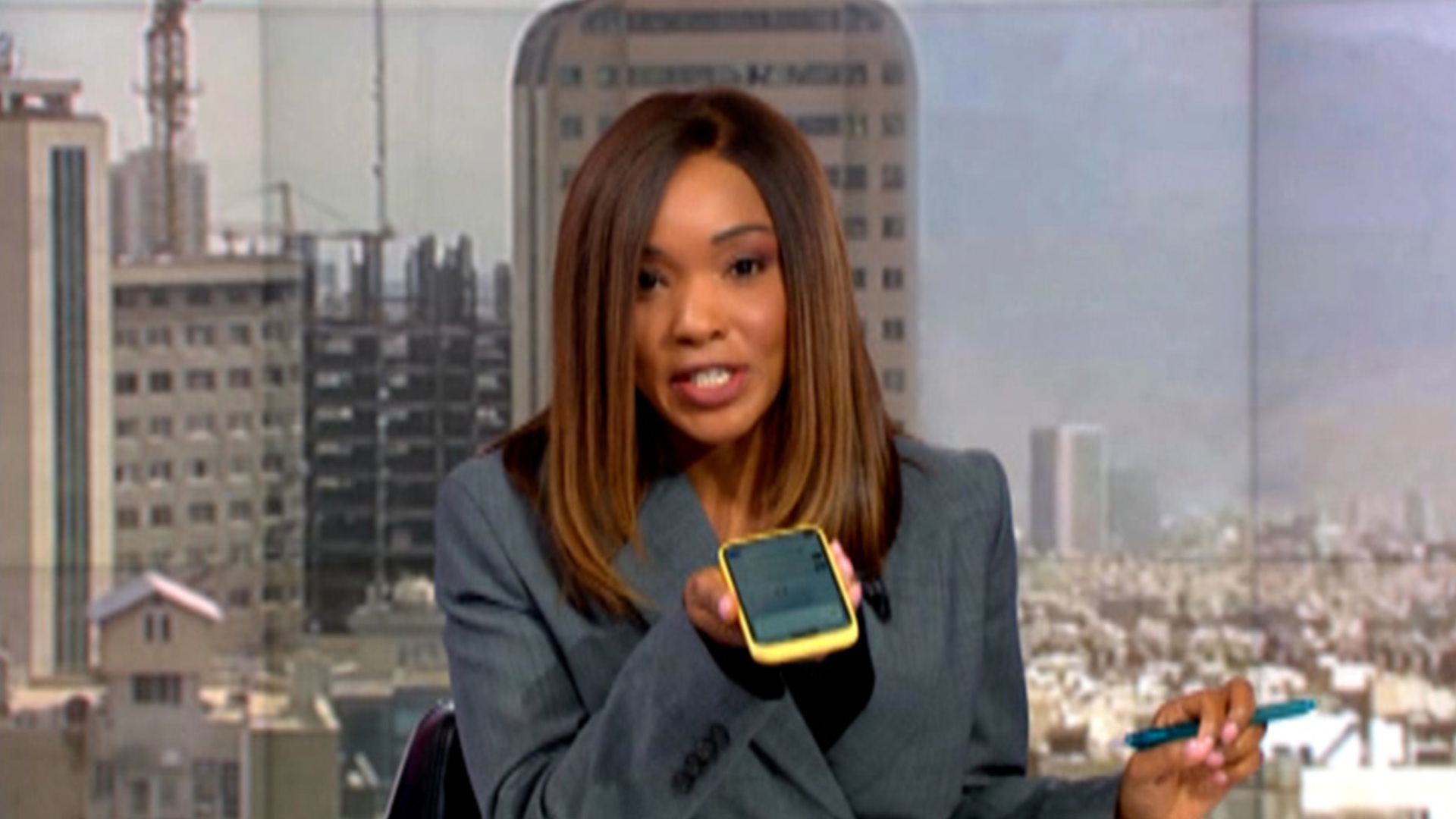 Emergency alert interrupts Al Jazeera broadcast before attack in Qatar