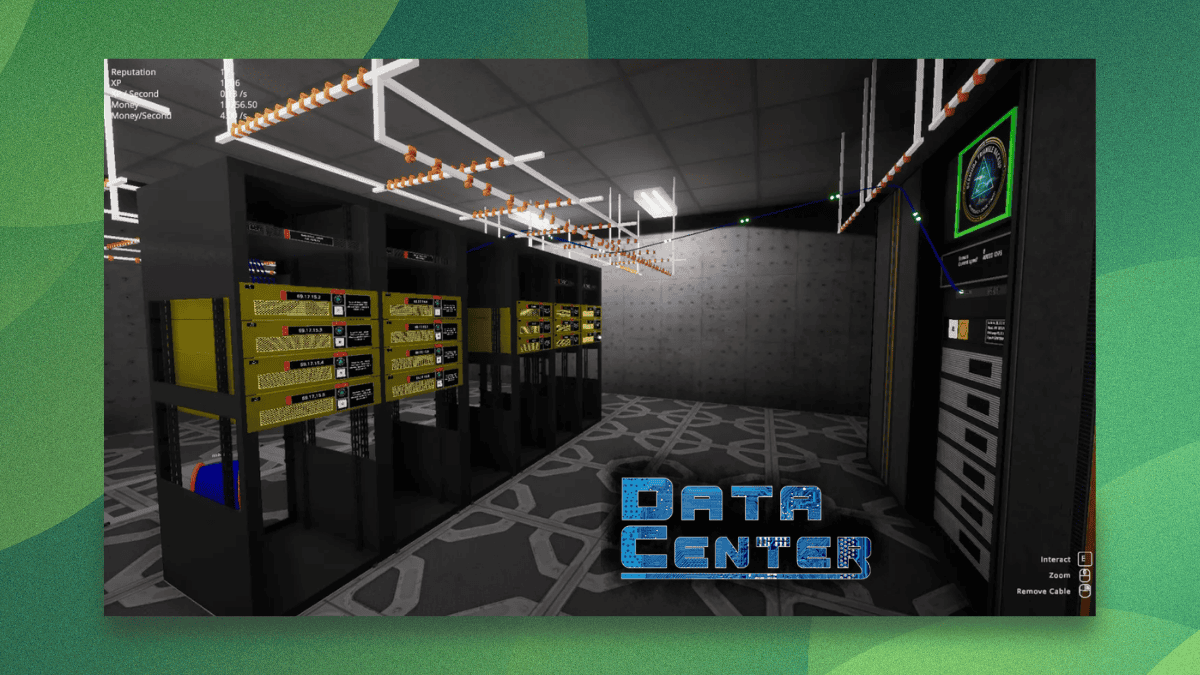 I'm Low-key Hyped for This Data Center Sim (Though It Has No Official Linux Support)